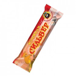 Батончик 50 г Капитан Сильвер какао в белой глазури