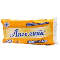 Прокладки женские Ангелина нормал део 8 шт.