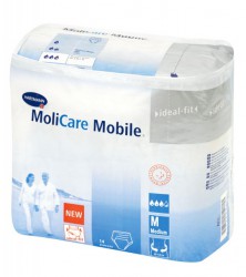 Подгузники-трусы для взрослых, Molicare (Моликар) р. M 14 шт арт. 915832 Мобайл